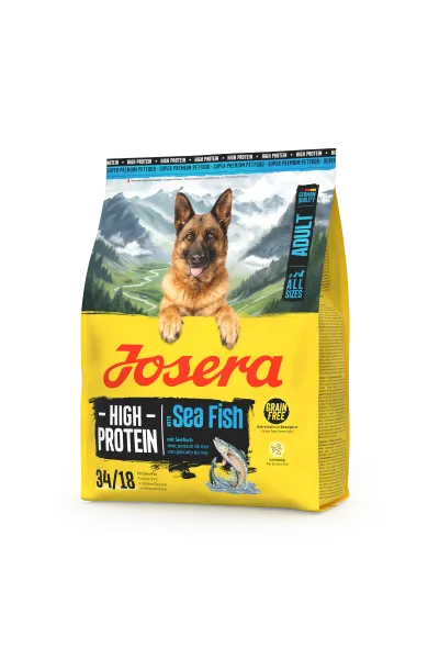 4032254786641_hund_josera_highprotein_adult_withseafish_900g_sideview-left.webp
