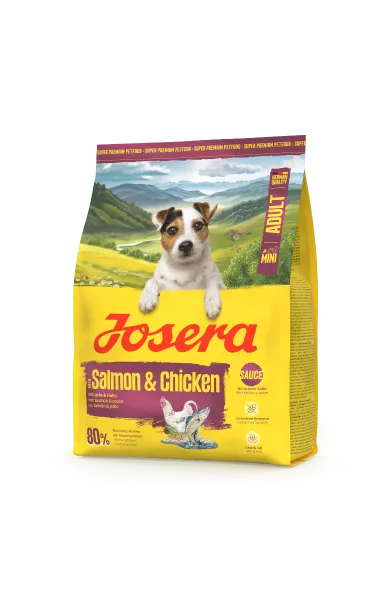 4032254785231_hund_josera_mini_adult_withsalmonchicken_900g_sideview-left.webp