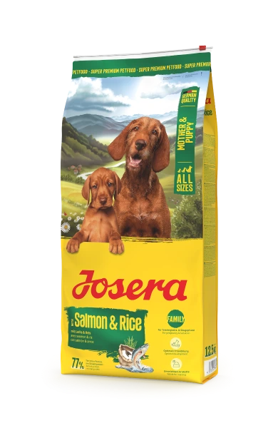 JOSERA MOTHER & PUPPY WITH SALMON & RICE