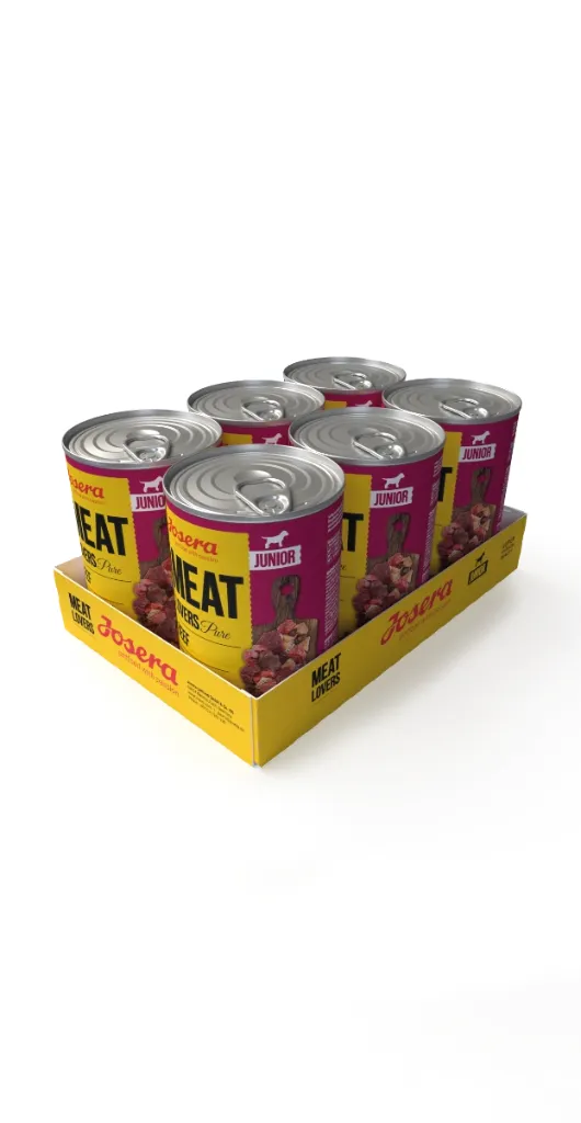 [DW_2103] JOSERA MEAT LOVERS JUNIOR PURE BEEF (6 x 400 g)
