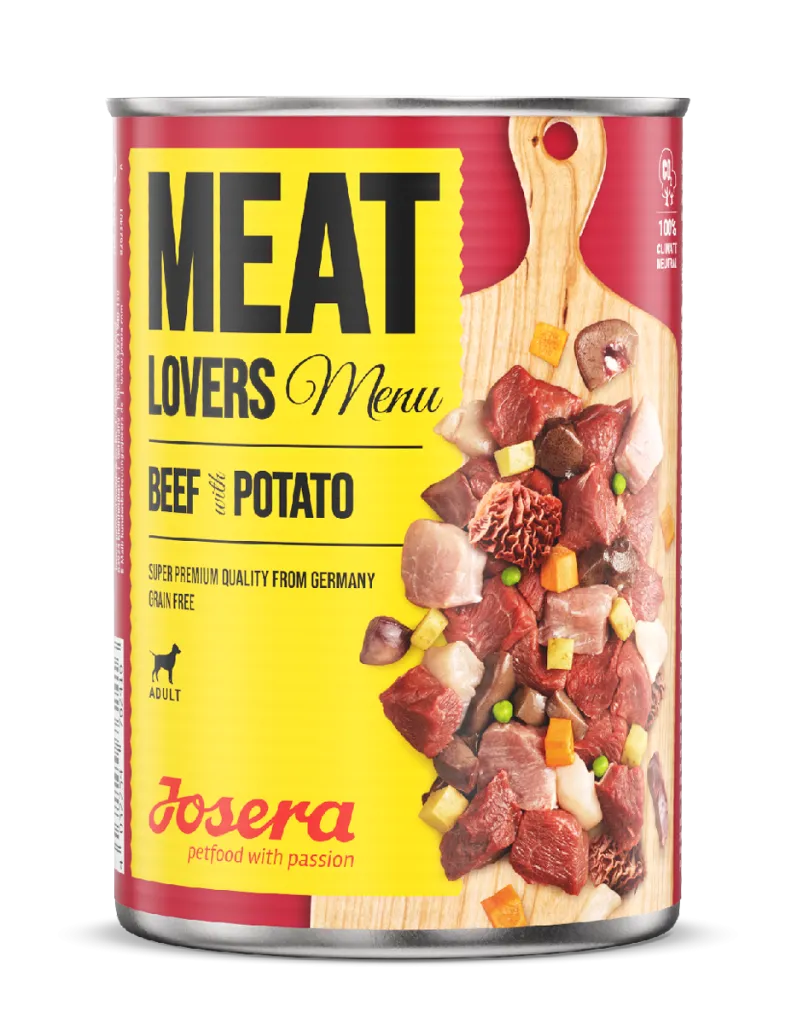 [DW_2105] JOSERA MEAT LOVERS MENU BEEF WITH POTATO (6 x 400 g)