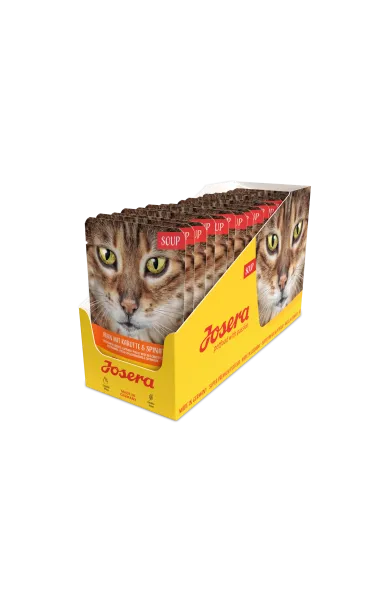 [CW_1211] JOSERA Soupe Poulet aux carottes & épinards (16 X 70 g)