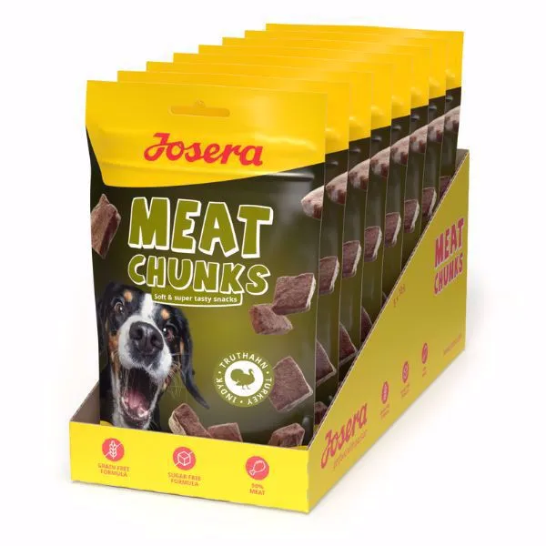 [DS_2318] Josera Meat Chunks Turkey (8 x 70 g)