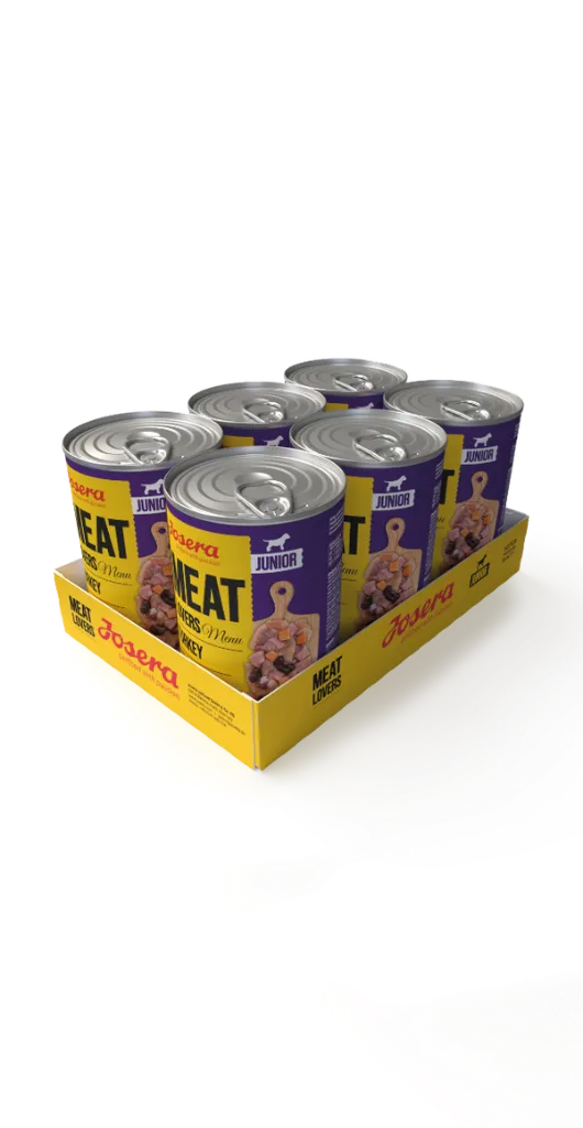 JOSERA MEAT LOVER JUNIOR MENU TURKEY 6X 400G